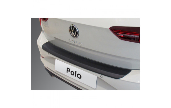 ABS Rear bumper protector suitable for Volkswagen Polo VI 5-door Facelift 2021- Black
