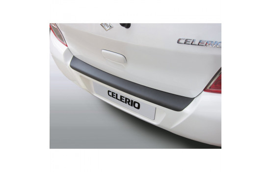 ABS Rear bumper protector Suzuki Celerio 2014- Black