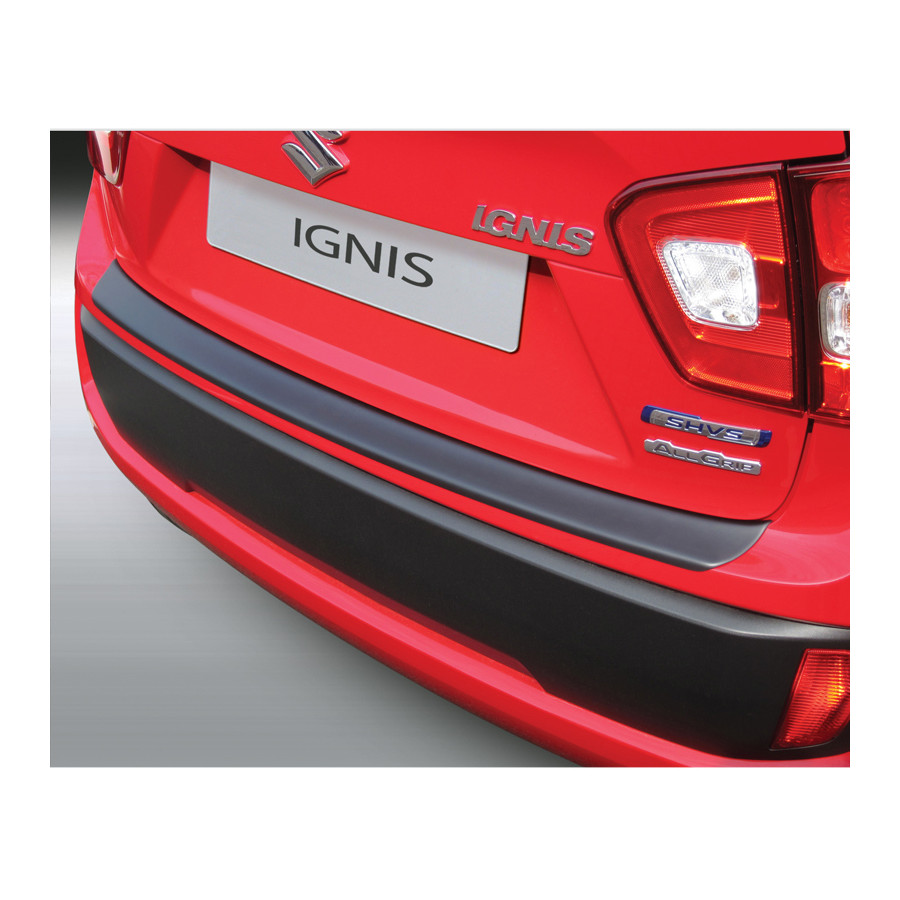 ABS Rear bumper protector Suzuki Ignis 2016 Black Winparts Rear bumper protection
