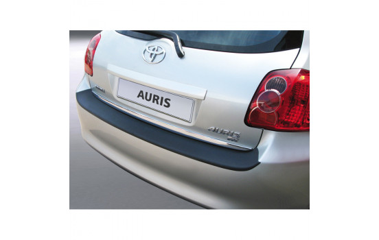 ABS Rear bumper protector Toyota Auris -2010 Black