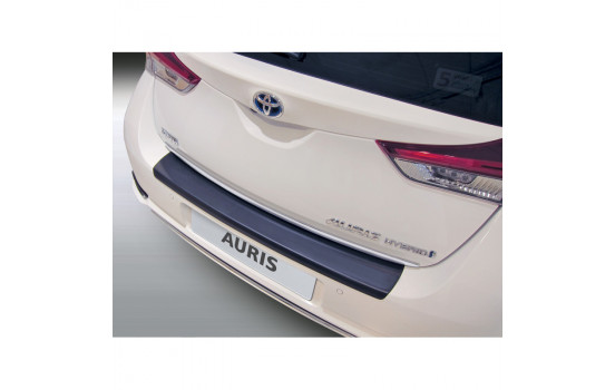 ABS Rear bumper protector Toyota Auris 5 doors 9 / 2015- Black