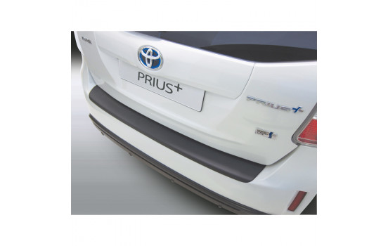 ABS Rear bumper protector Toyota Prius 2 / 2015- 'Ribbed' Black