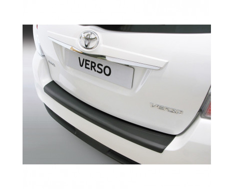 ABS Rear bumper protector Toyota Verso Facelift 2013- Black