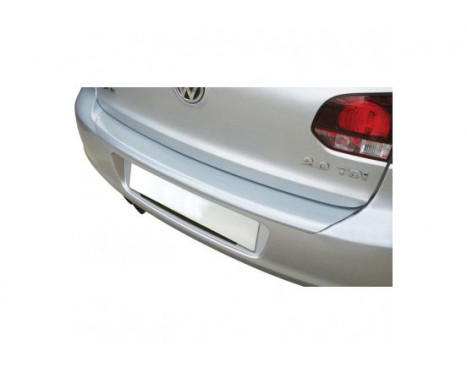 ABS Rear bumper protector Toyota Yaris 3/5 doors 9 / 2011-8 / 2014 'Ribbed' Silver