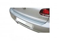 ABS Rear bumper protector Volkswagen Caddy II 2004-2015 (for painted bumpers) Silver