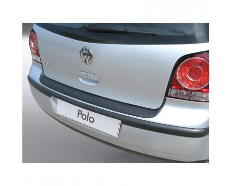 ABS Rear bumper protector Volkswagen Polo 9N / 9N2 Black