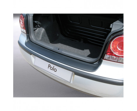 ABS Rear bumper protector Volkswagen Polo 9N / 9N2 Black, Image 2