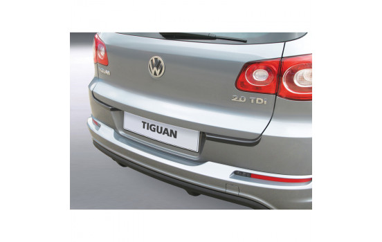 ABS Rear bumper protector Volkswagen Tiguan 2007- Black