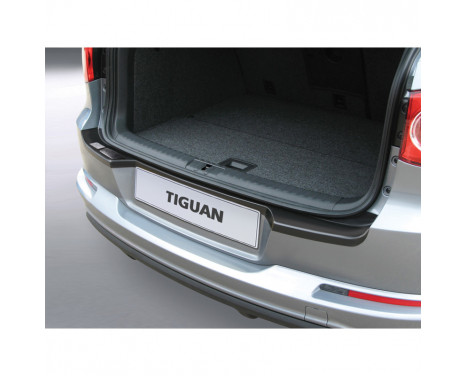 ABS Rear bumper protector Volkswagen Tiguan 4x4 11 / 2007- (for models with spare wheel on valve