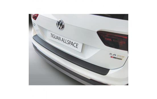 ABS Rear bumper protector Volkswagen Tiguan II Allspace 4x4 2018- Black