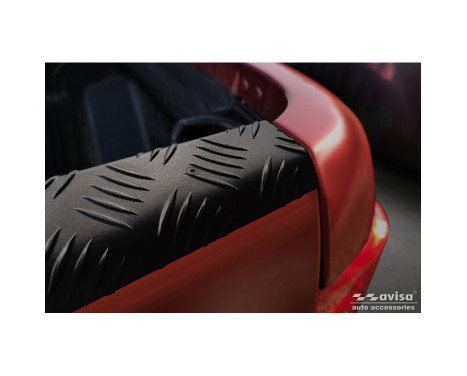 Aluminum Pickup Tailgate Trim Molding Fits Ford Ranger 2011-2022 - Black, Image 3