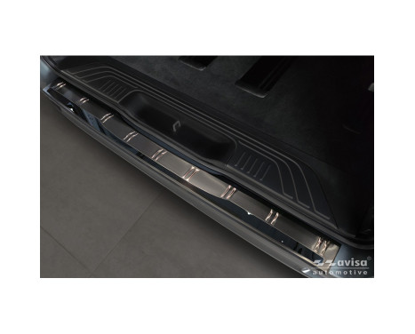 Avisa Black Stainless Steel Rear Bumper Protector suitable for Mercedes Vito III & V-Class (W447) 2014-, Image 2