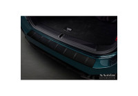 Avisa Matte Black Stainless Steel Rear Bumper Protector BMW 5 Series Touring (G61) 2024- incl. M-Sport
