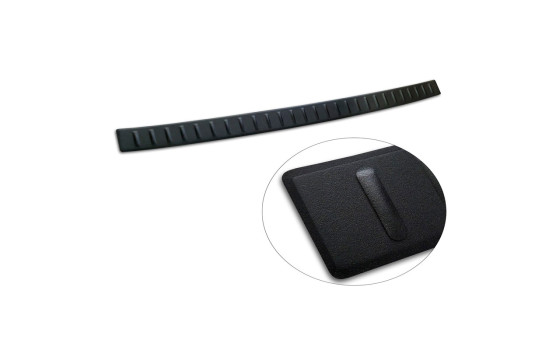 Avisa Matte Black Stainless Steel Rear Bumper Protector suitable for Peugeot 5008 III 2024- 'Ribs', Image 6
