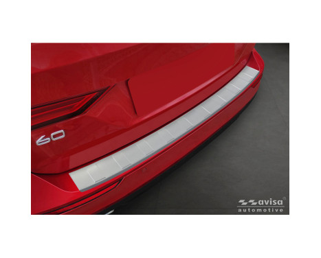 Avisa stainless steel bumper protector suitable for Volvo V60 II 2018- incl. Cross Country & R-Design