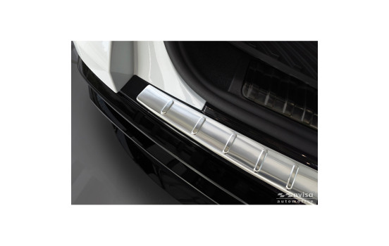 Avisa stainless steel rear bumper protector suitable for Audi Q5 (GUB) 2025- 'Ribs', Image 3