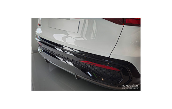 Avisa stainless steel rear bumper protector suitable for Audi Q5 (GUB) 2025- 'Ribs', Image 4