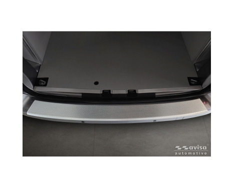 Avisa stainless steel rear bumper protector suitable for Citroen/Peugeot/Toyota/Opel, Image 4