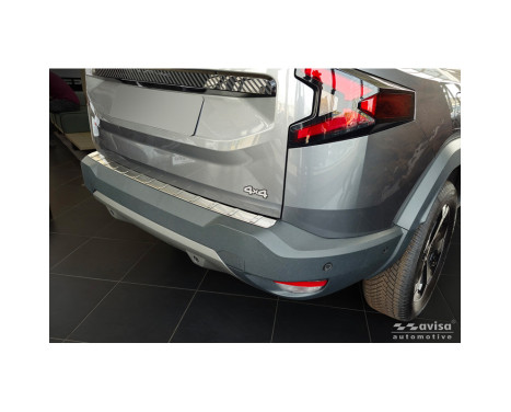 Avisa stainless steel rear bumper protector suitable for Dacia Bigster 2024-, Image 4