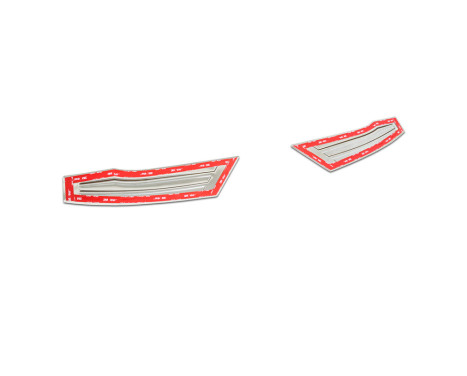 Avisa stainless steel rear bumper protector suitable for Ford Explorer EV 2024- 'Ribs', Image 7