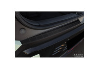 Avisa stainless steel rear bumper protector suitable for KIA EV3 GT 2024- - Matte black - 2-piece