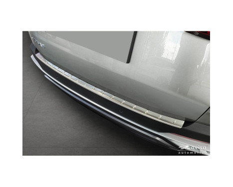 Avisa stainless steel rear bumper protector suitable for Omoda 5 2024- 'Ribs', Image 2