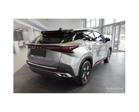 Avisa stainless steel rear bumper protector suitable for Omoda 5 2024- 'Ribs', Image 5