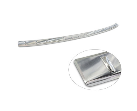 Avisa stainless steel rear bumper protector suitable for Omoda 5 2024- 'Ribs', Image 6