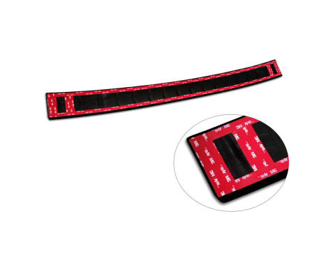 Black Chrome Stainless Steel Bumper Protector Fits BMW 7-Series (G70) 2023- with M-Package 'Ribs', Image 6