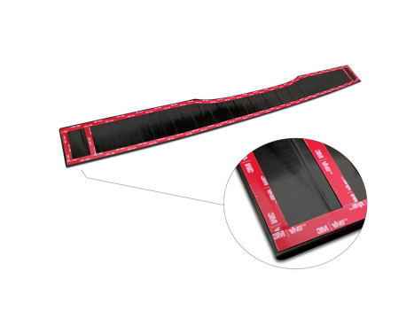 Black Chrome Stainless Steel Bumper Protector Fits Mercedes Vito / V-Class 2014- 'Ribs' 'XL', Image 7