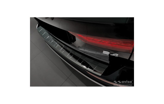Black Chrome Stainless Steel Bumper Protector Fits Volvo V60 II / V60 II Cross Country 2018- & V60