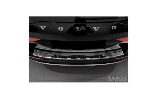 Black Chrome Stainless Steel Bumper Protector Fits Volvo V60 II / V60 II Cross Country 2018- & V60, Image 2
