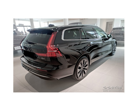 Black Chrome Stainless Steel Bumper Protector Fits Volvo V60 II / V60 II Cross Country 2018- & V60, Image 5