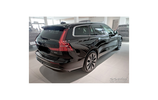 Black Chrome Stainless Steel Bumper Protector Fits Volvo V60 II / V60 II Cross Country 2018- & V60, Image 5