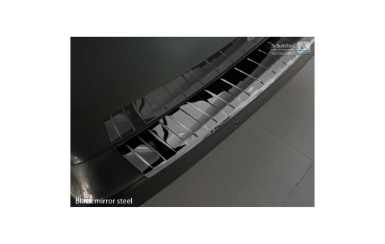 Black-Chrome stainless steel bumper protector suitable for Citroën Spacetourer / Peugeot Traveller / Toyot, Image 3