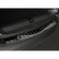 Black Chrome Stainless Steel Rear Bumper Protector Opel Crossland X 2017- 'Ribs', Thumbnail 2