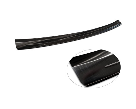 Black stainless steel bumper protector suitable for Audi Q4 E-Tron 2021-, Image 6