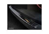 Black stainless steel bumper protector suitable for BMW 3-Series G21 Touring M-Package 2018-