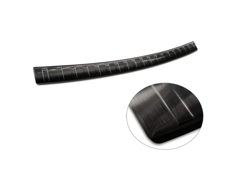 Black stainless steel bumper protector suitable for BMW 5-Series G31 Touring Facelift 2020- excl. M-Sport 'R, Image 6