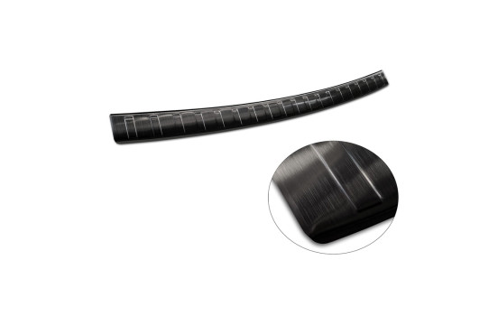 Black stainless steel bumper protector suitable for BMW 5-Series G31 Touring Facelift 2020- excl. M-Sport 'R, Image 6