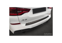 Black stainless steel bumper protector suitable for BMW X3 G01 M-Package 2017-2021 & Facelift 2021- Incl. M