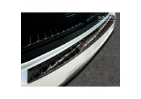 Black stainless steel bumper protector suitable for BMW X3 G01 M-Package 2017- 'Ribs'