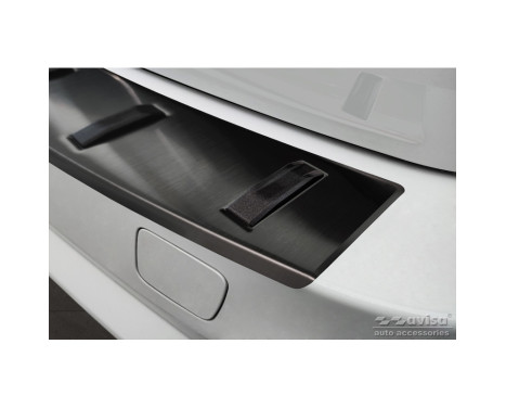 Black stainless steel bumper protector suitable for BMW X5 F15 (incl. M-Package) 2013-2018 'STRONG EDITION', Image 4