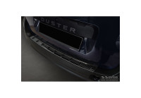 Black stainless steel bumper protector suitable for Dacia Duster 2010-2013 & Facelift 2013-2017 'STRONG EDI