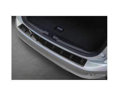 Black stainless steel bumper protector suitable for Ford Focus IV Wagon incl. ST-Line 2018- 'STRONG EDITION', Image 3