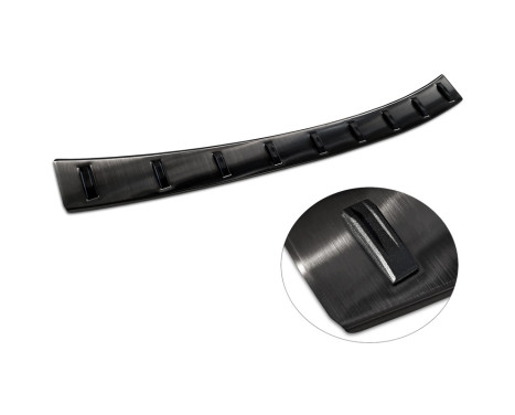 Black stainless steel bumper protector suitable for Ford Focus IV Wagon incl. ST-Line 2018- 'STRONG EDITION', Image 7