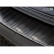 Black stainless steel bumper protector suitable for Ford Kuga II 2013- 'Ribs' - Large, Thumbnail 4