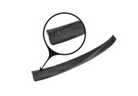 Black stainless steel bumper protector suitable for Ford Kuga III ST-Line 2019- 'Ribs'