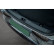 Black stainless steel bumper protector suitable for Ford Mustang Mach-E 2020- 'Ribs' (2-Piece)