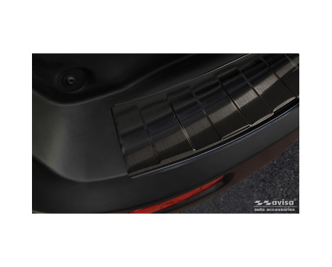 Black stainless steel bumper protector suitable for Ford Tourneo Connect/Transit Connect 2014-2017 & FL 201, Image 3